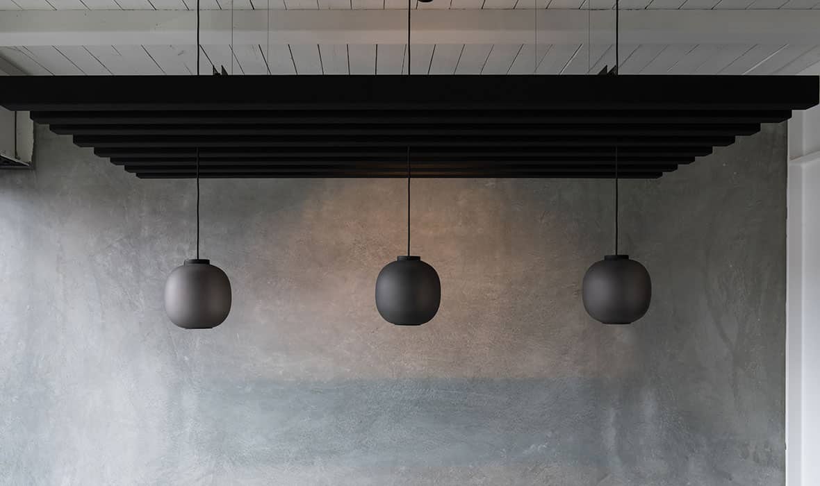 Autex Frontier Raft acoustic panel.